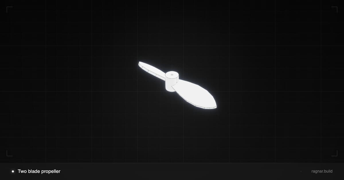 Two-Blade Propeller