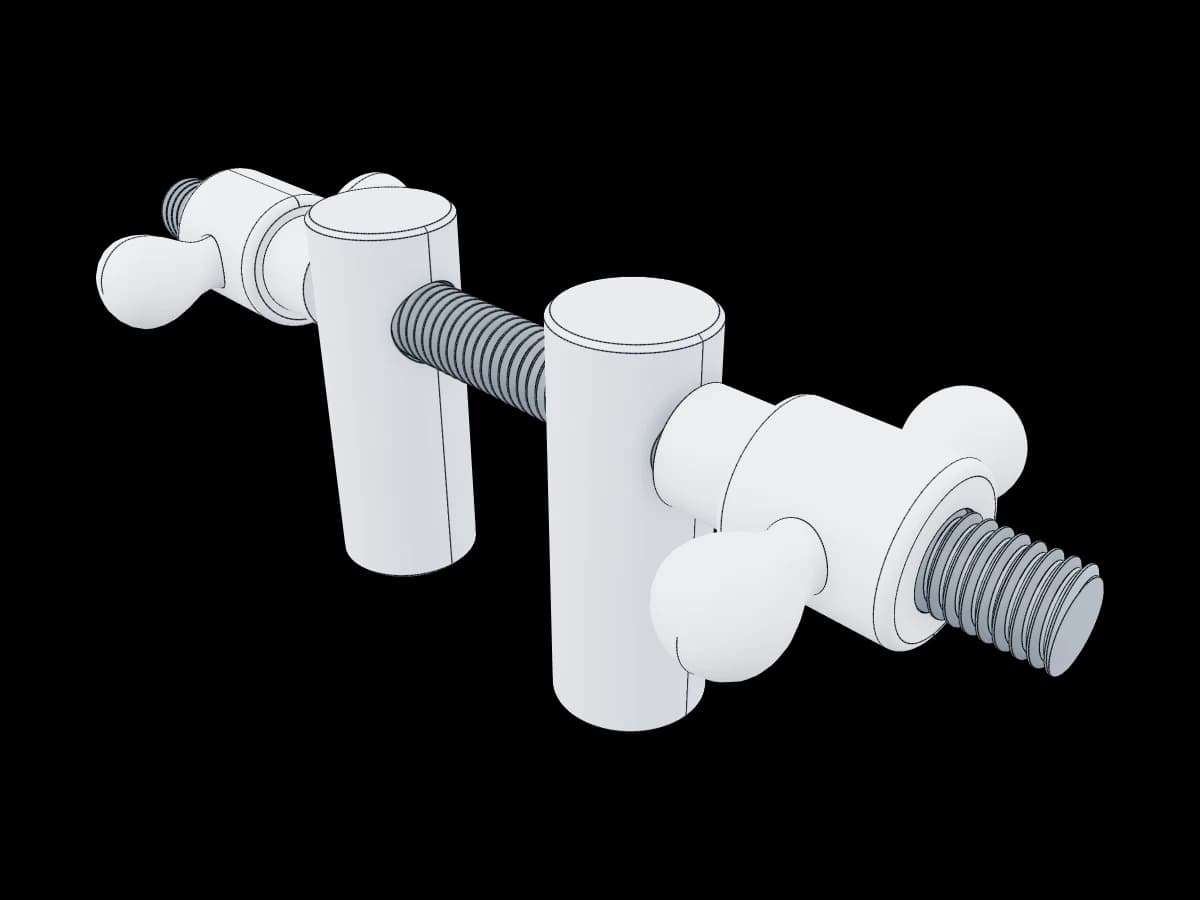 Cylindrical Bolt Assembly 20 mm