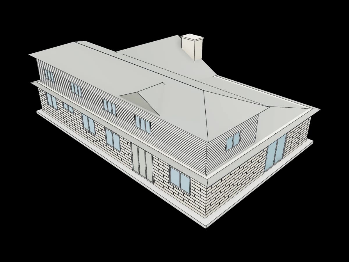 Architectural House Model