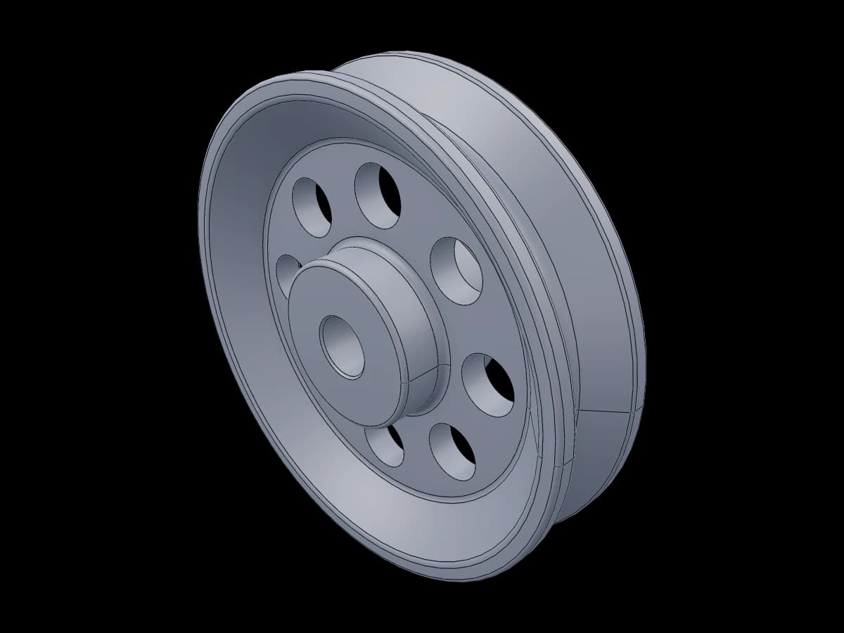 Industrial V-Groove Pulley