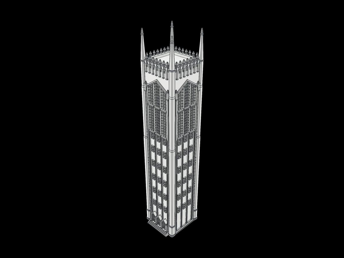 Gothic Decorative Tower