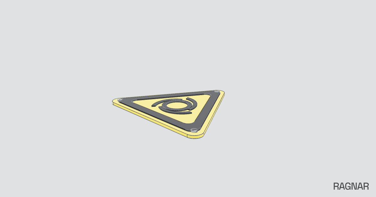 Dreieckiges Schild
