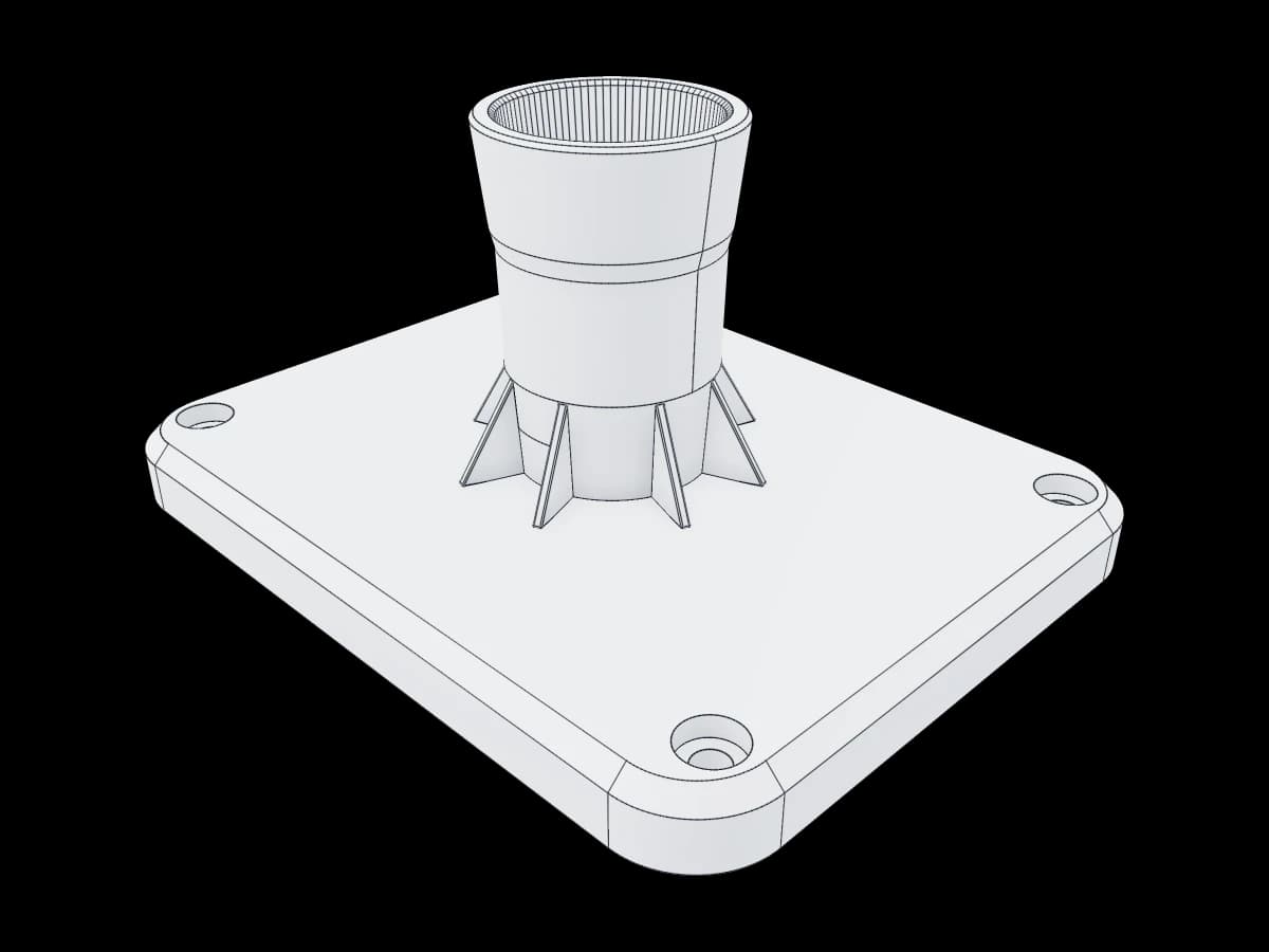 Modified Threaded Base