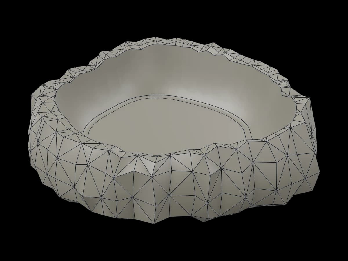 Stone Water Bowl