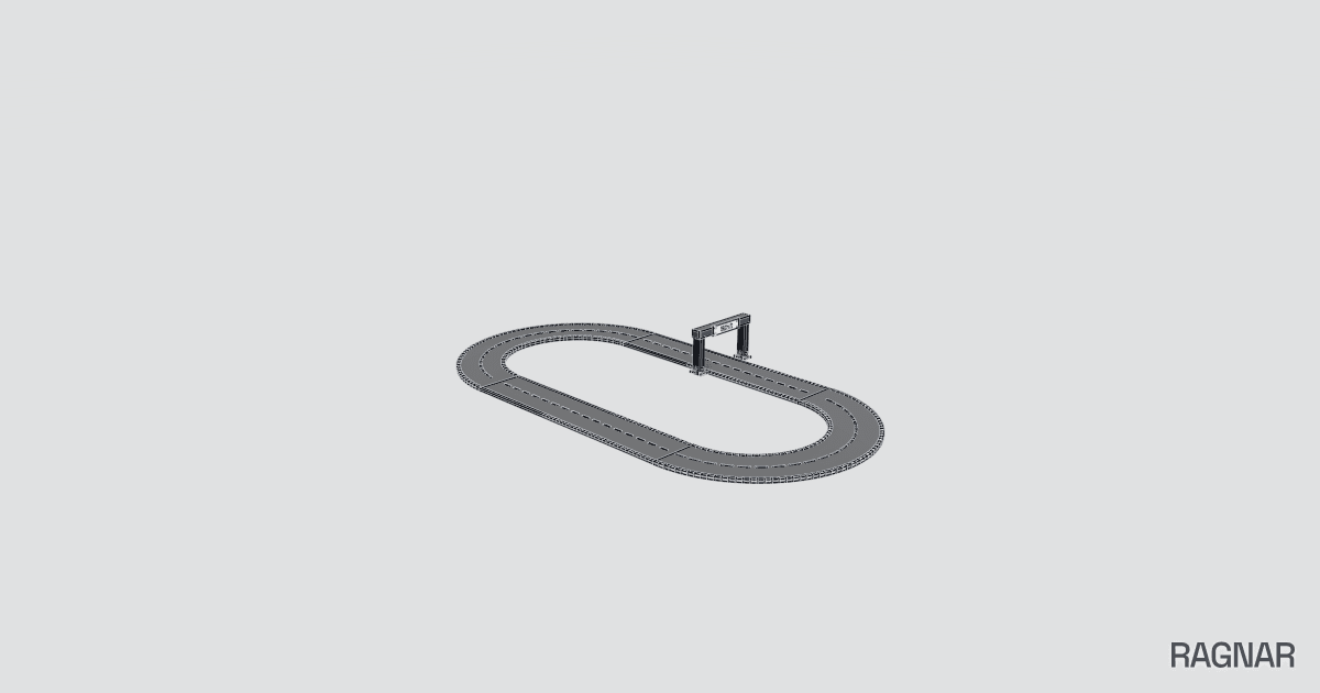 Realistic Race Track