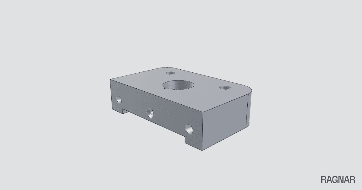 Machined Aluminum Bracket
