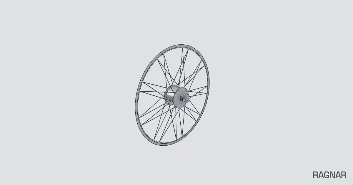 Detailed bicycle assembly