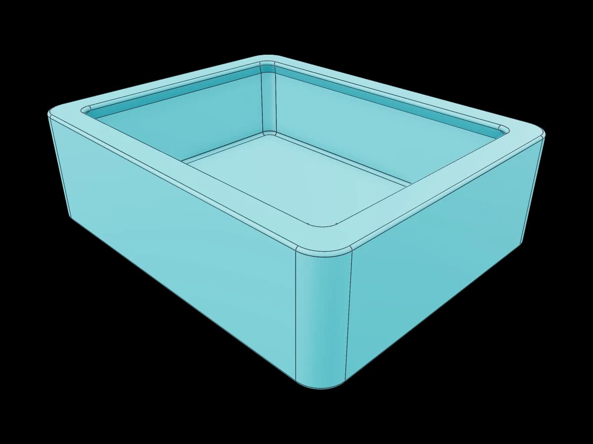 Angled Sponge Box