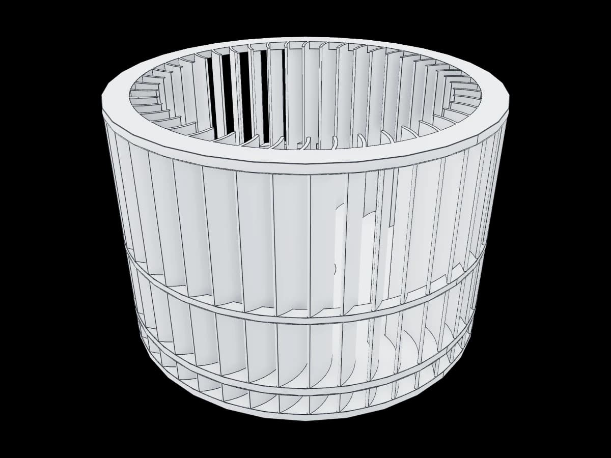 Furnace Blower Wheel