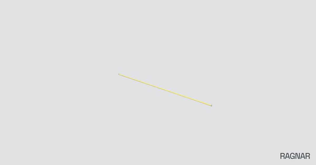Yellow pasta strand