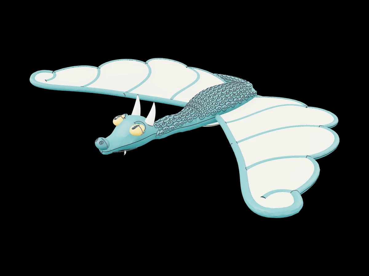 Dragon face model
