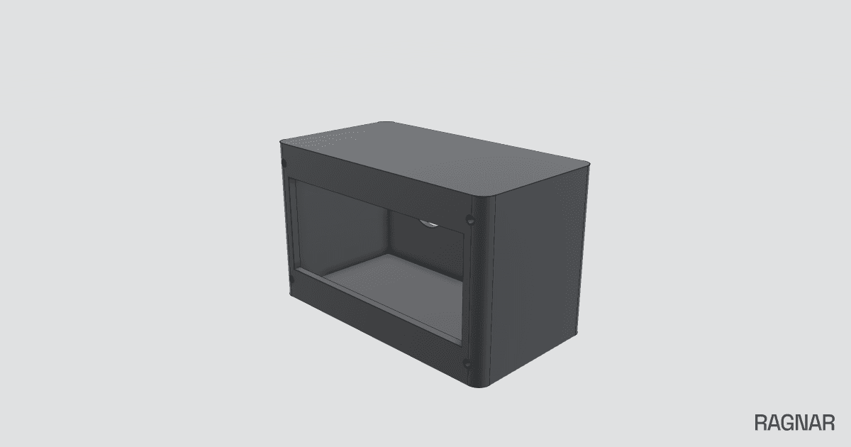 Compact speaker box