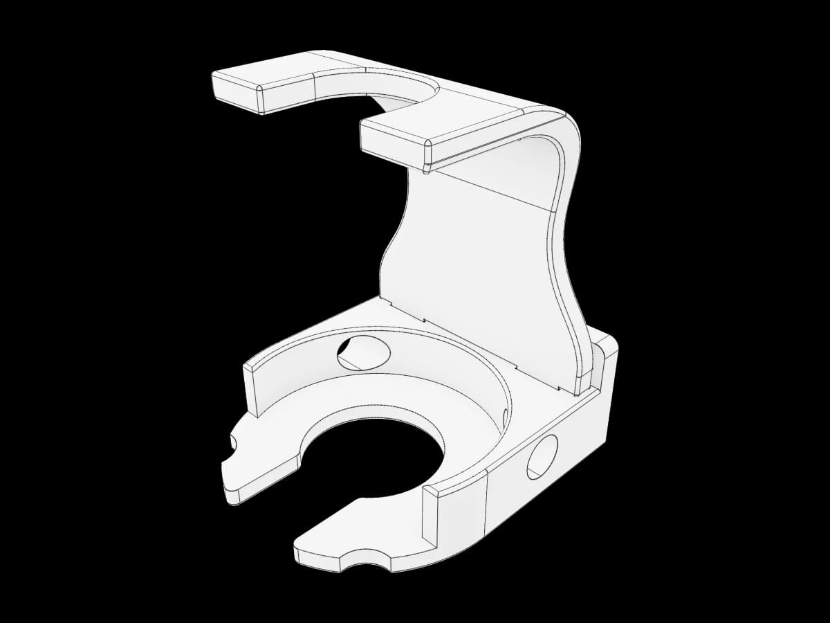 Toothbrush And Charger Holder