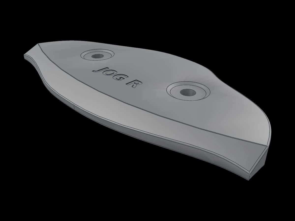 Yamaha Jog R Rear Mudguard