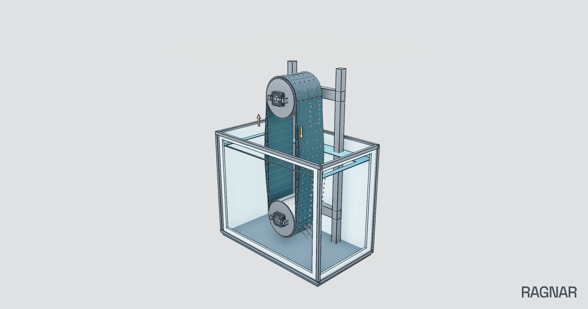 Double-Belt Aeration Machine