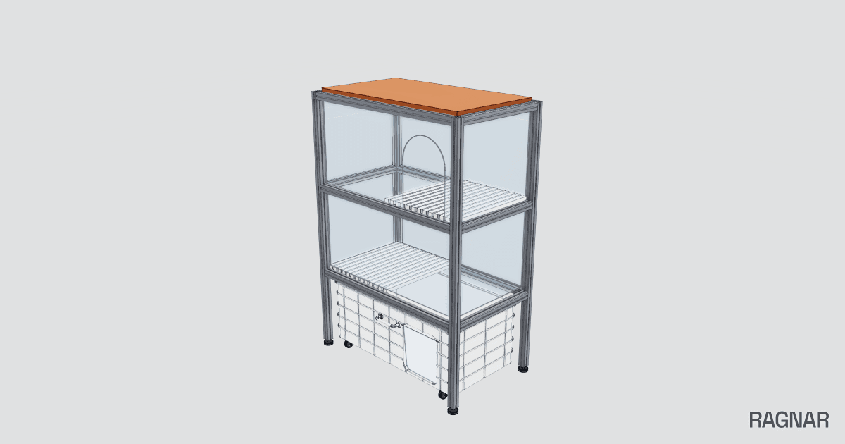 Multi-level Litter Cabinet