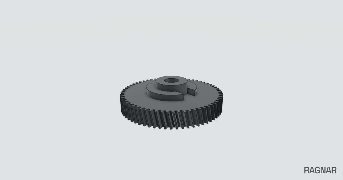 Custom Gearmotor Gear