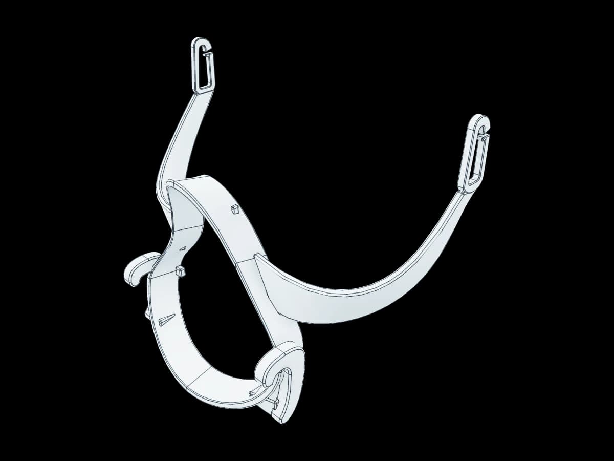 CPAP Mask Frame Reconstruction