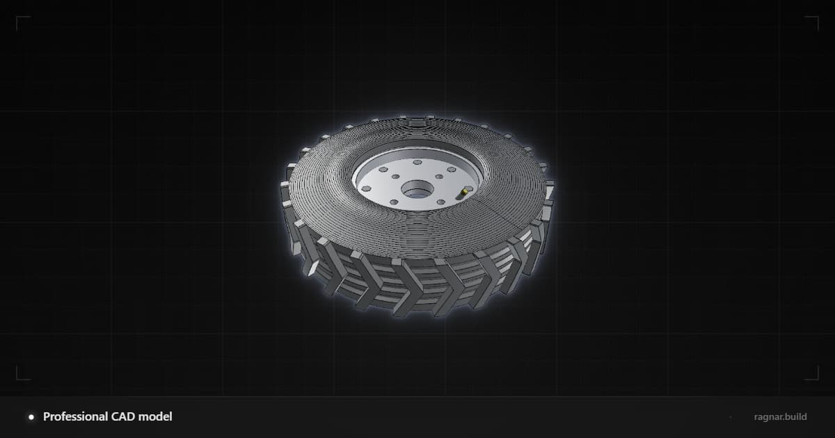 Professional CAD model