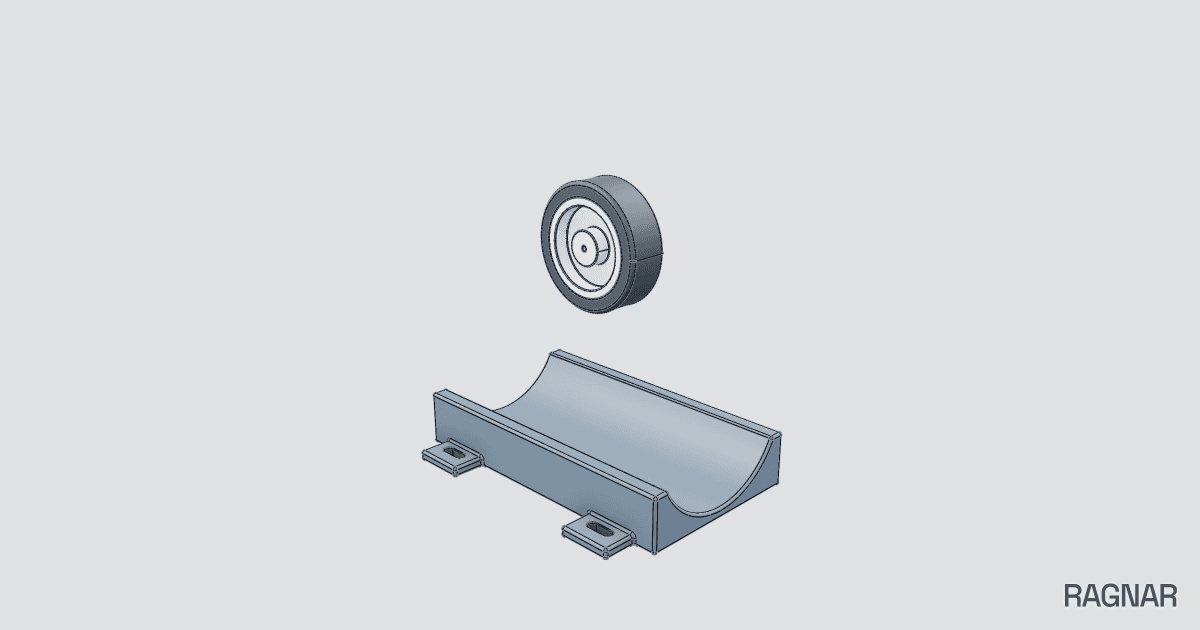 Topspin Ball Flywheel