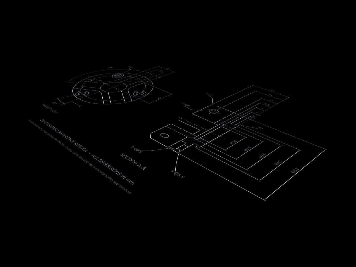 Industrial Collet Drawing