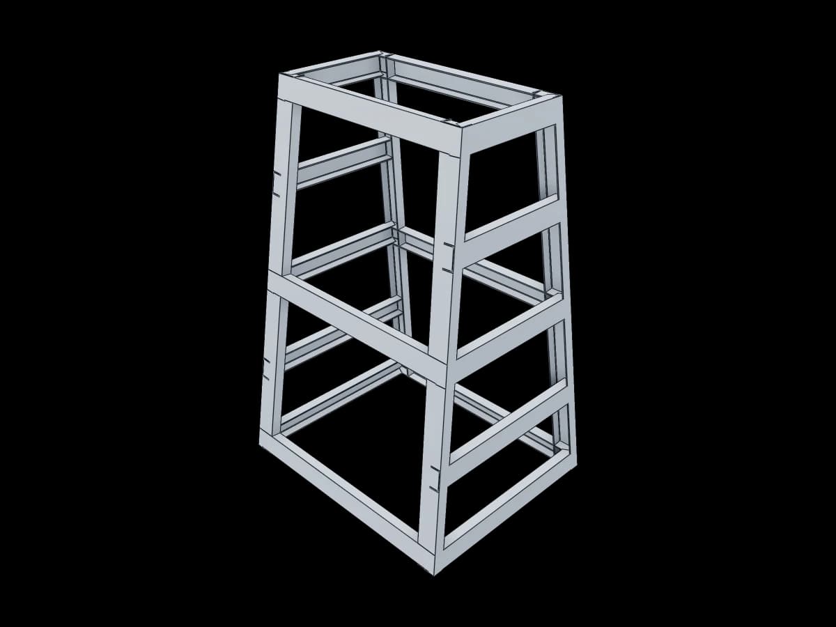 Structural Steel Frame | Ragnar Gallery