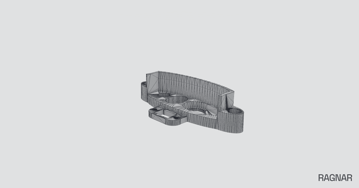 Modified front flange