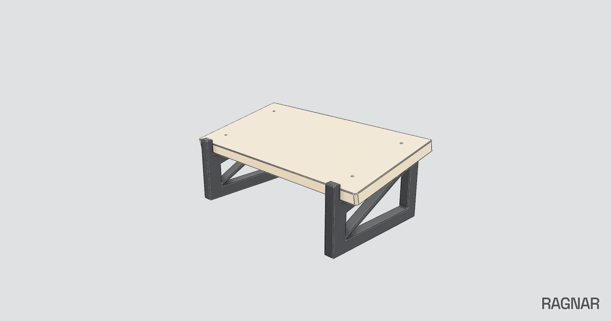 Custom rectangular box