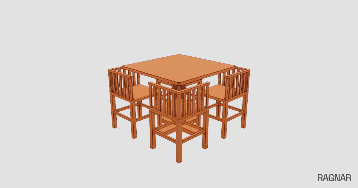 Convertible Dining Table