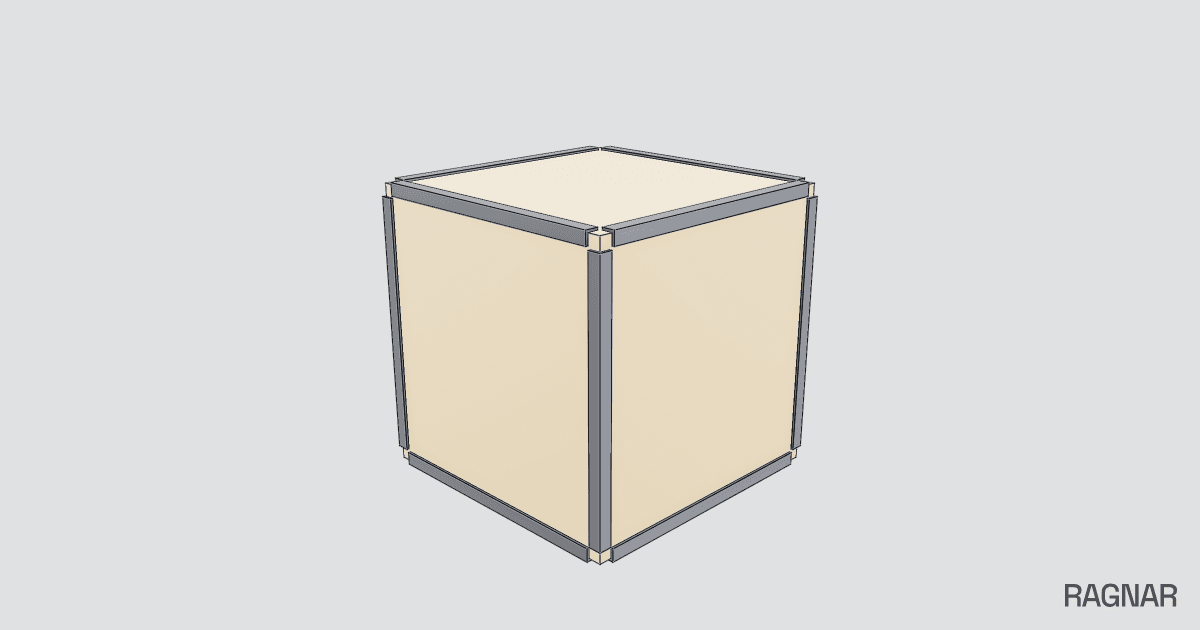 Winkelkanten für Box
