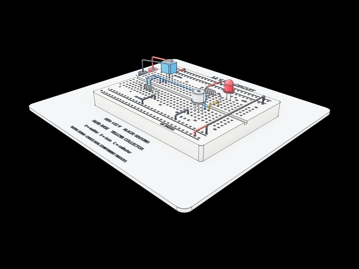 3D Circuit Teaching Model