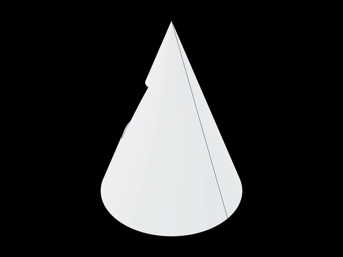 Cone With Cutout