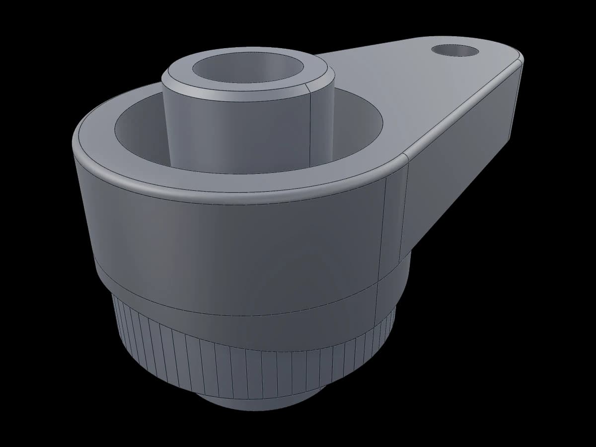 RC Servo Saver Assembly