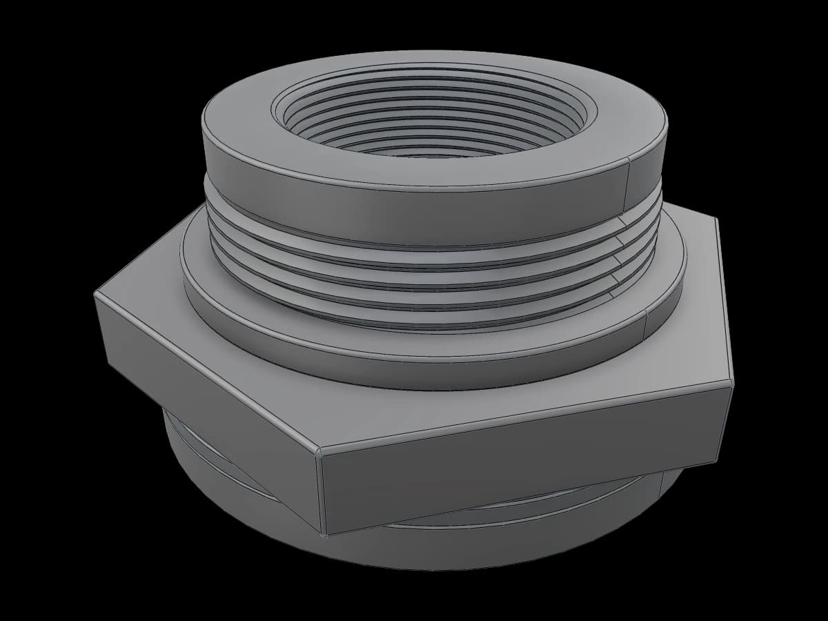 Double Thread Bulkhead