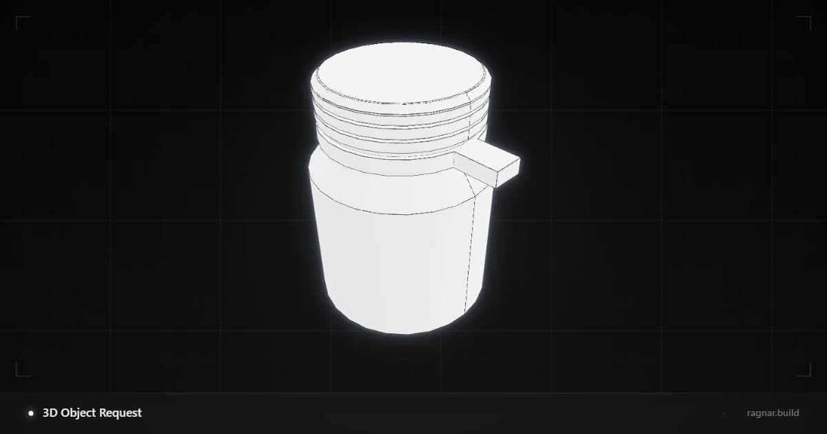 Plastic Medicine Bottle
