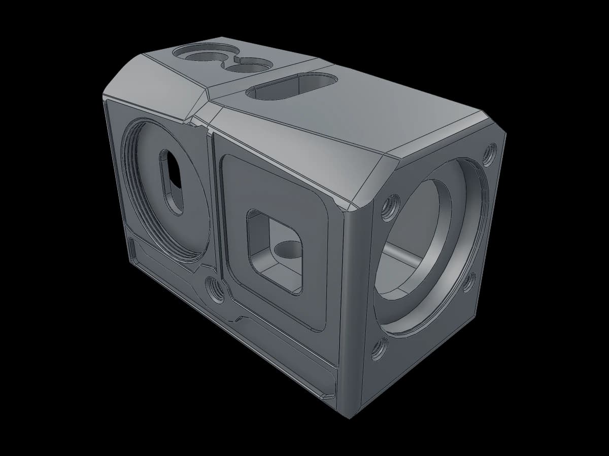 Rectangular Mechanical Housing