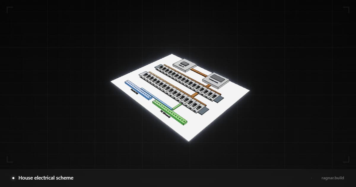House electrical scheme
