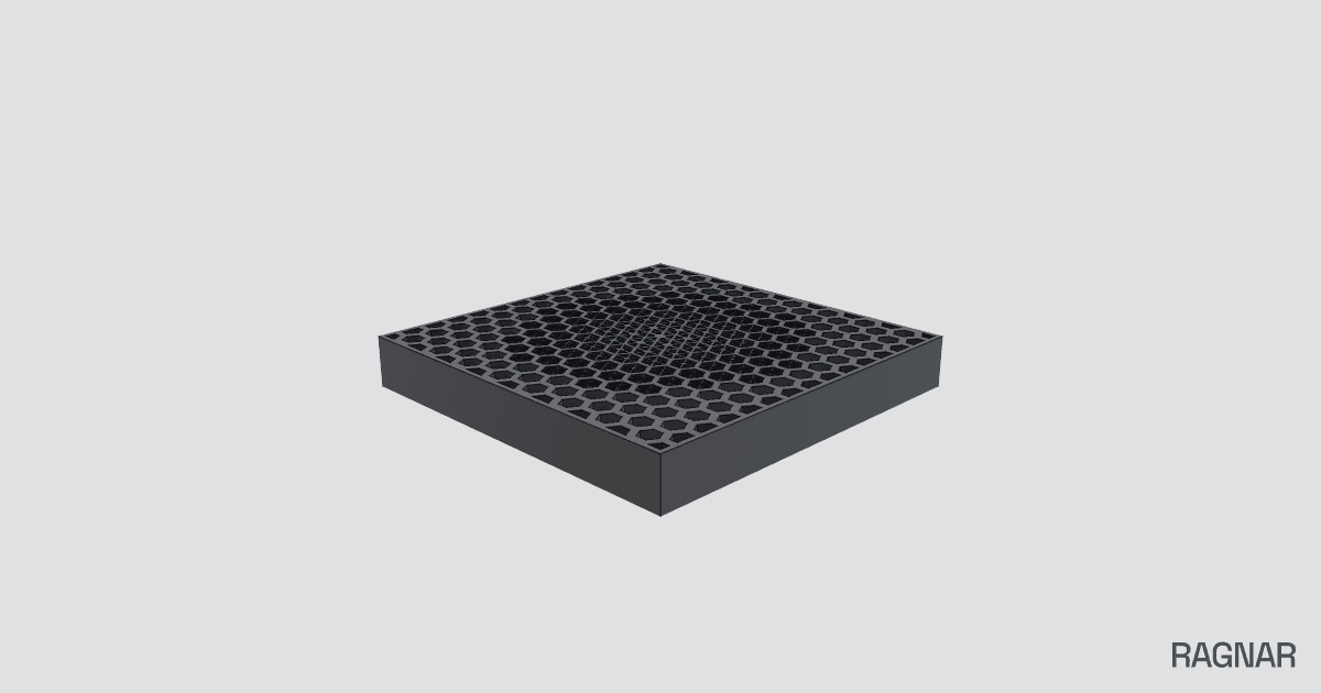 Bone Inspired Lattice