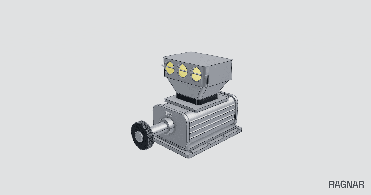 Supercharger with Scoop