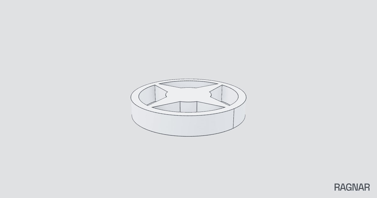 Angled Spoke Wheel