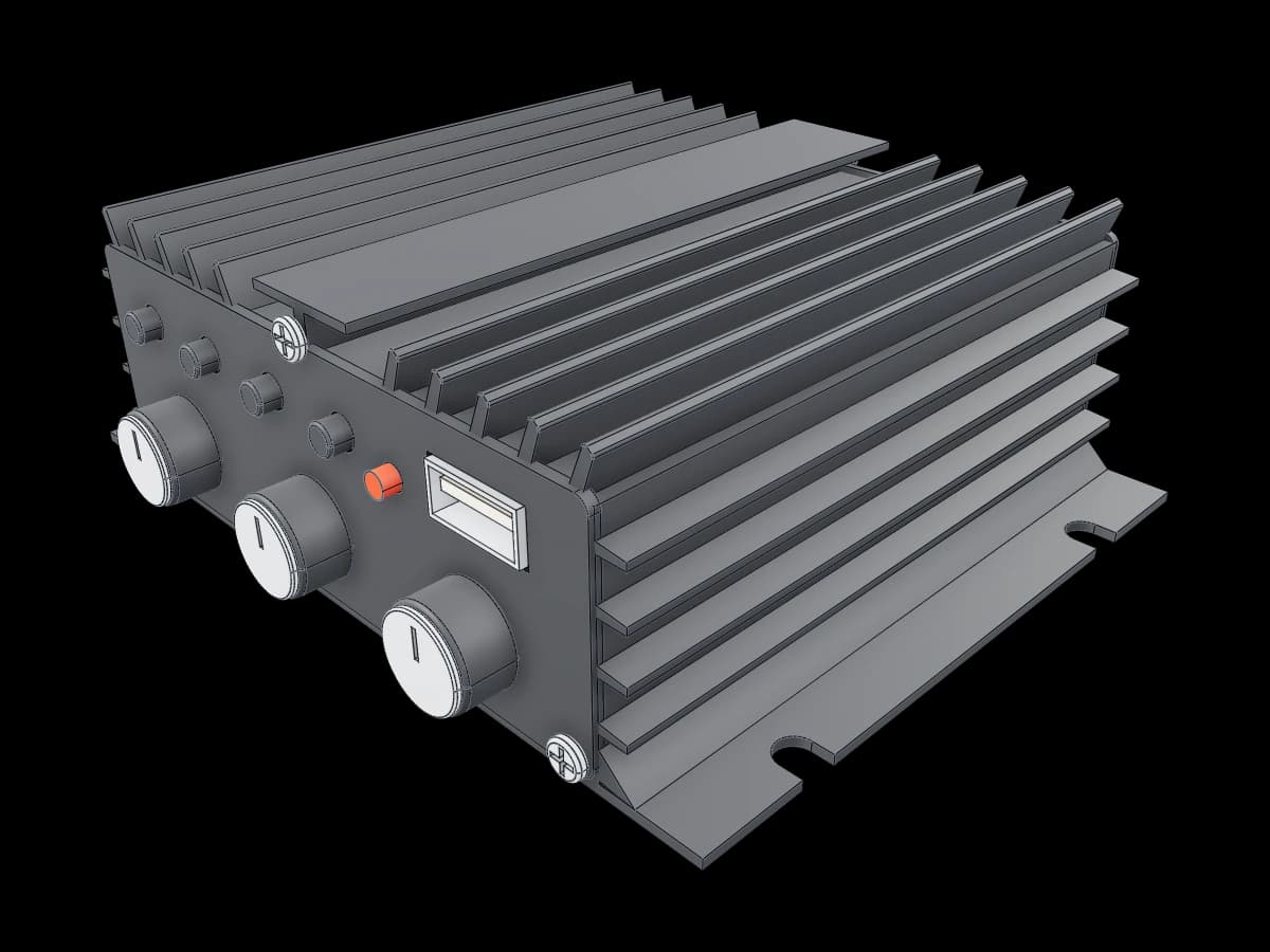 Two Channel Power Amplifier
