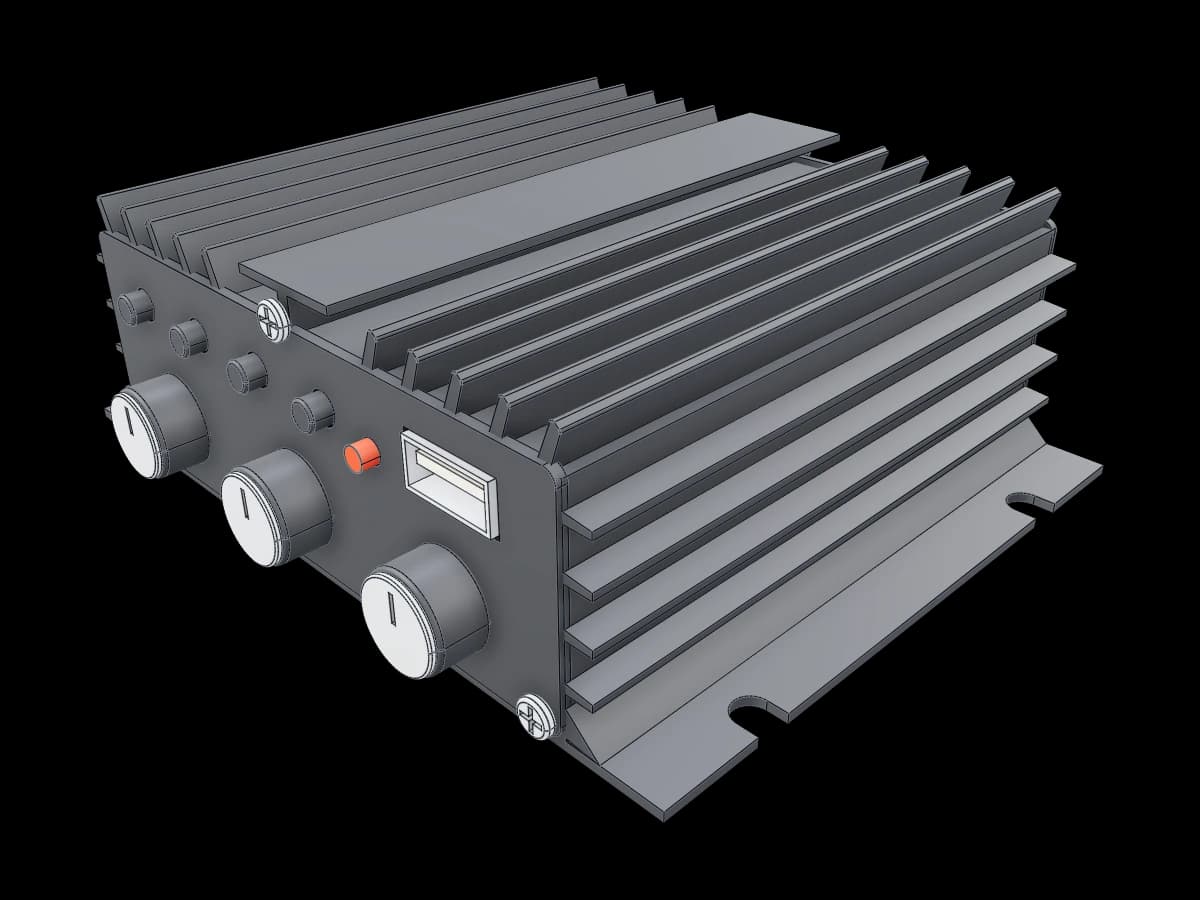 Two Channel Power Amplifier