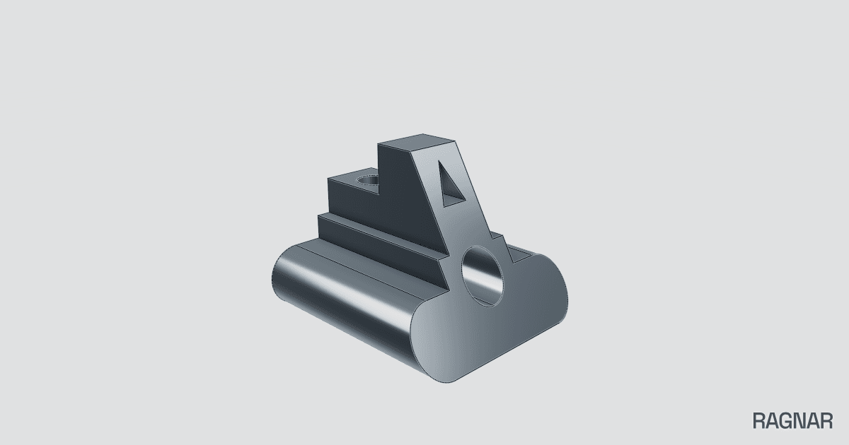 Industrial Steel Pivot Bracket