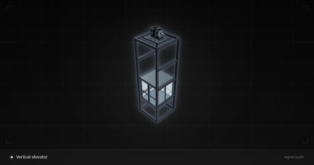 Glass Scenic Elevator