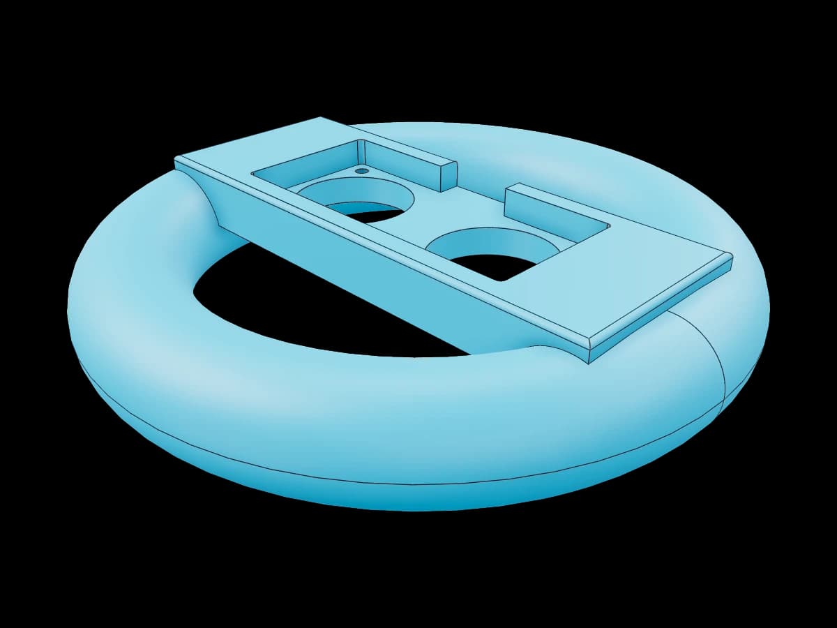Round Rubber Toy Ring