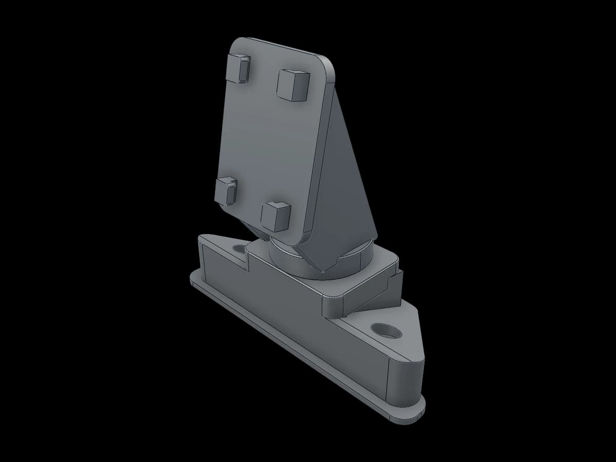 VW up! screen mount