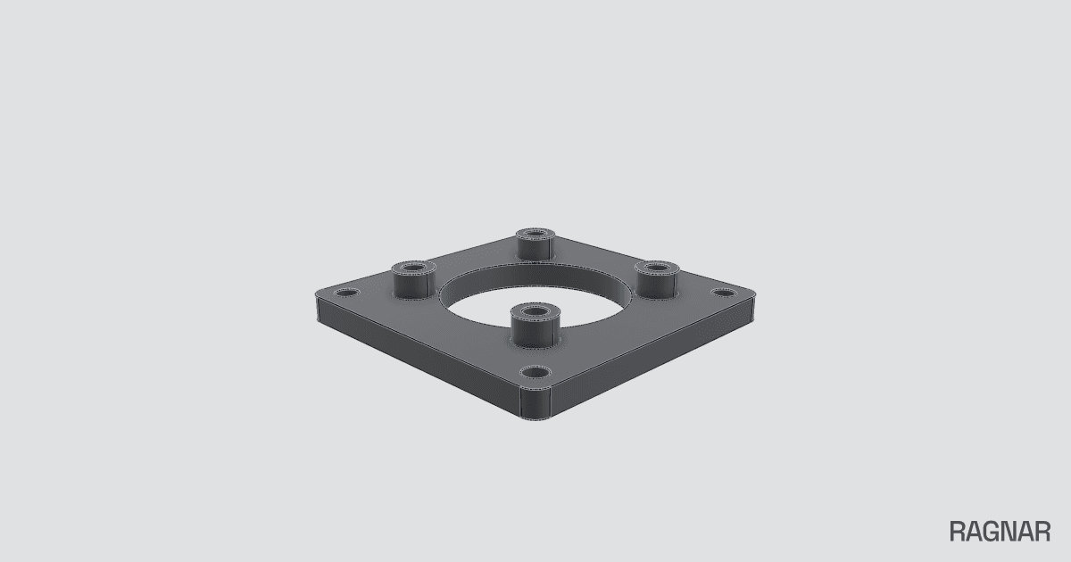 Fan mount adapter