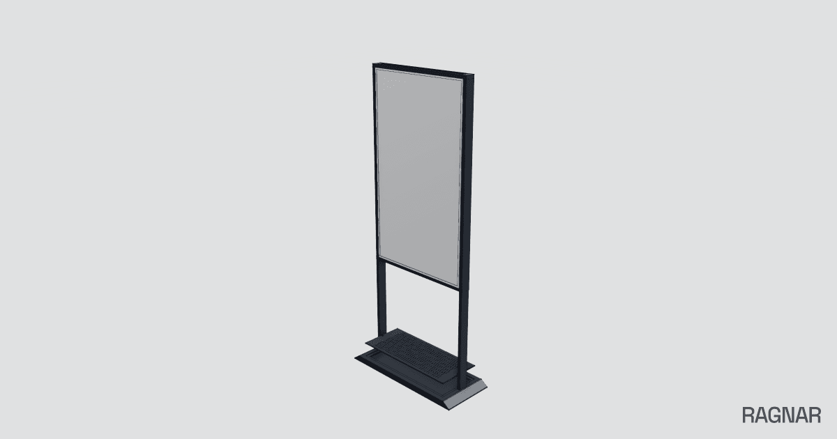 Stele Slim einseitig V1