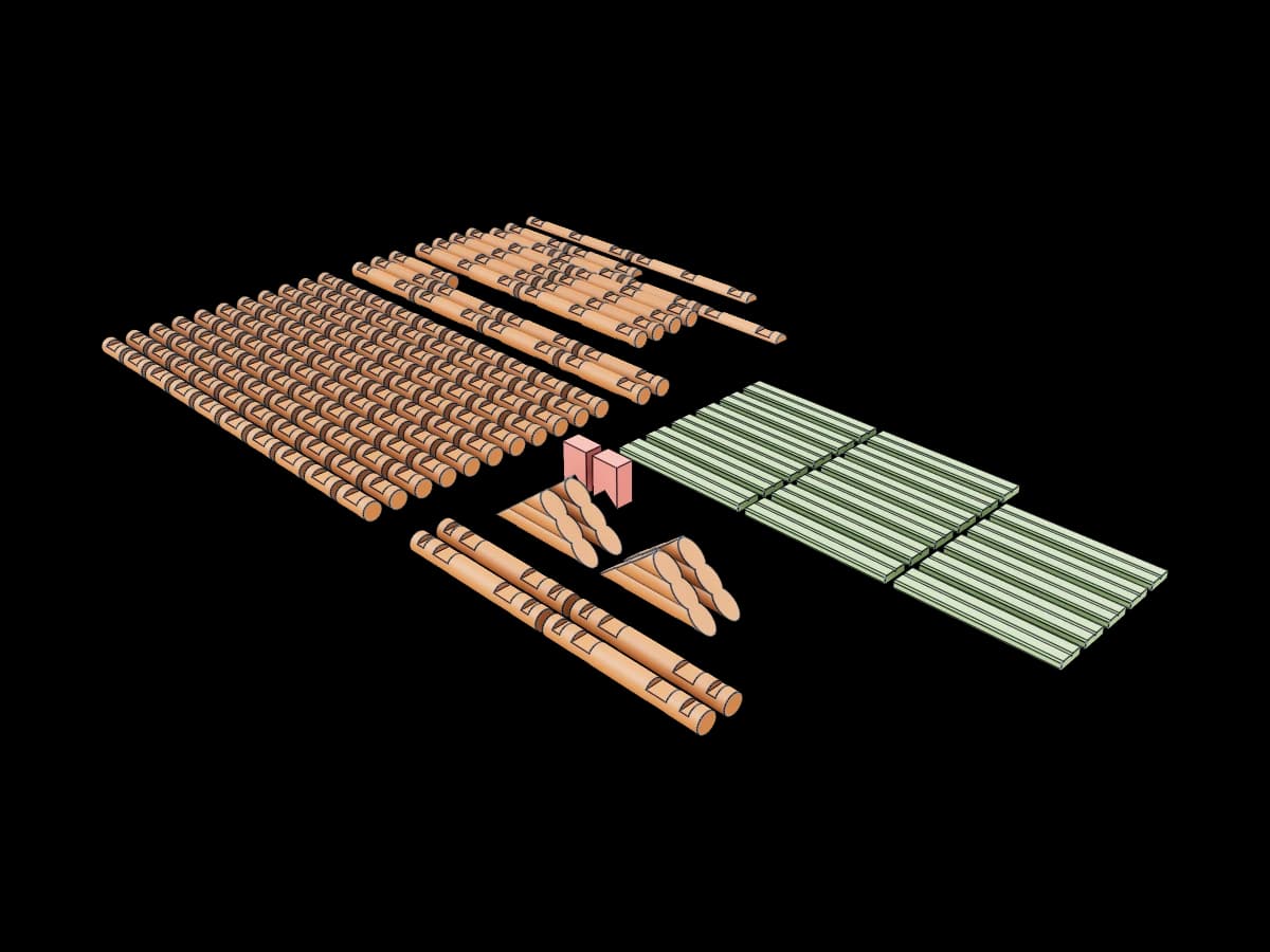 Log House Parts