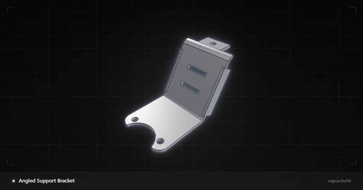 Angled Support Bracket